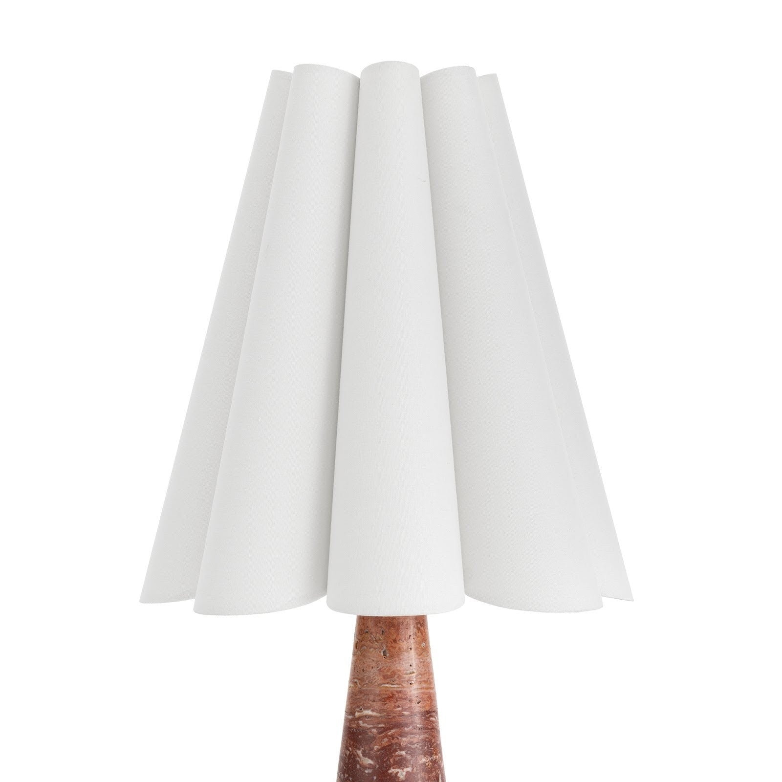 Shadon Marble Pleated Table Lamp D680
