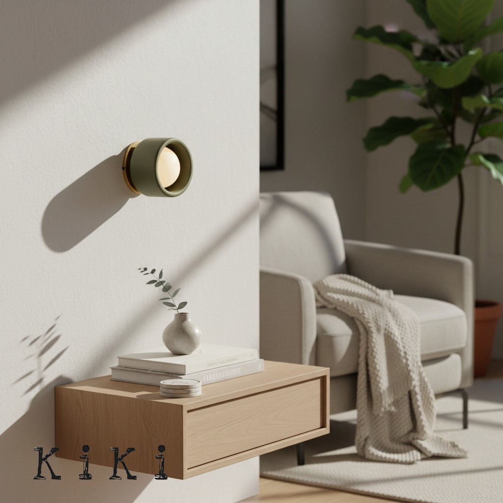 Cerova Modern Ivory Porcelain Sconce – Soft Organic Wall Light K1298