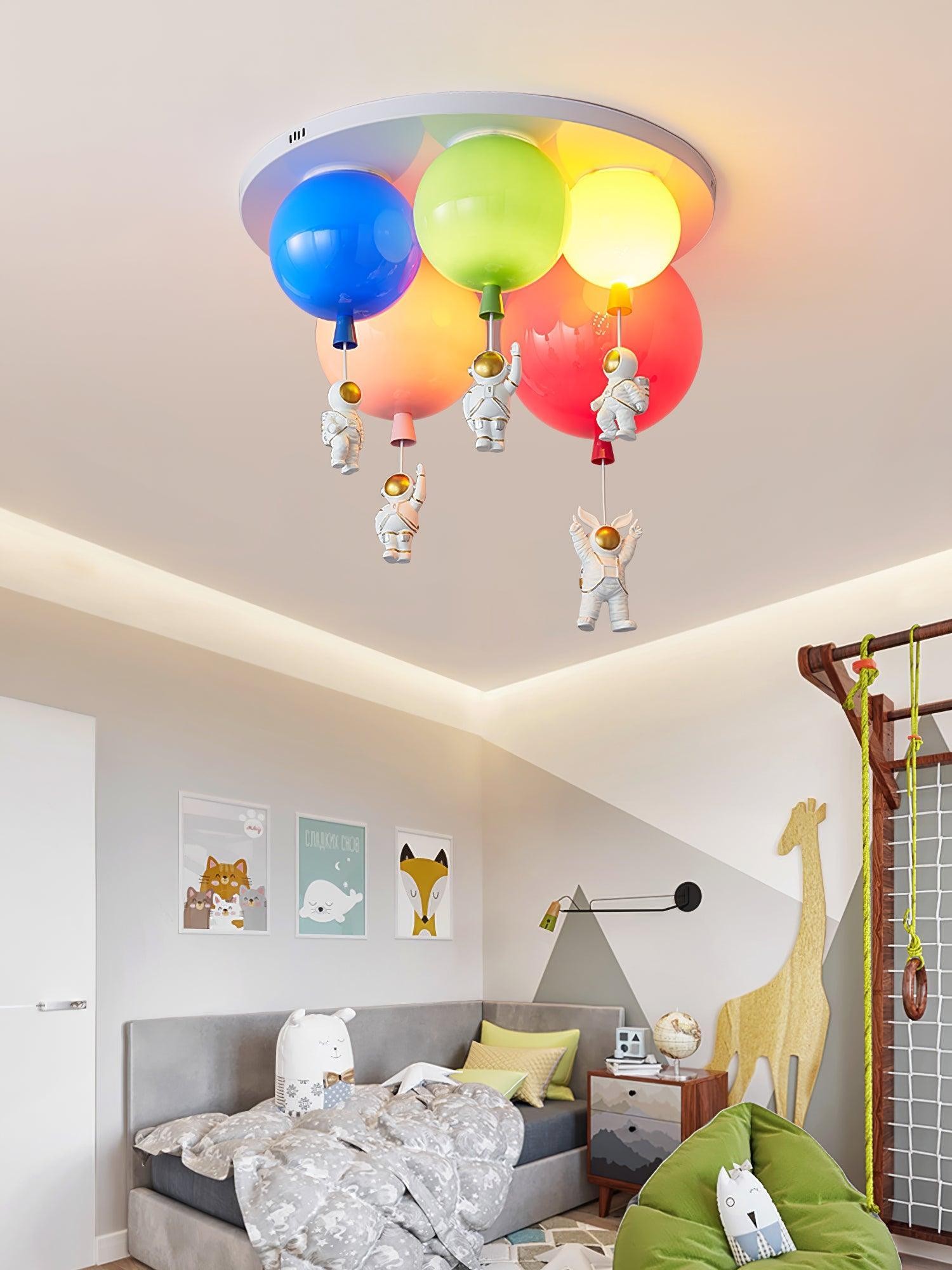 Astronaut Glossy Balloon Ceiling Lamp K244