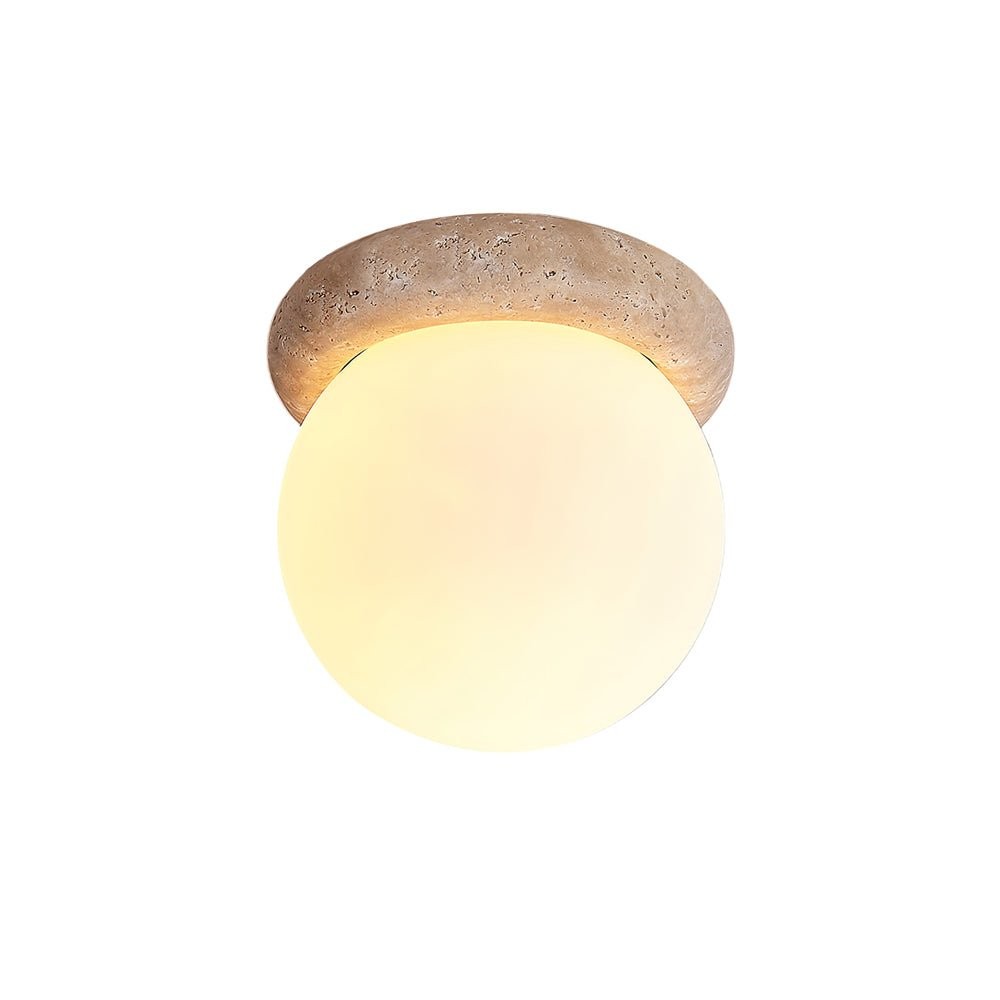 Marble Travertine Asteroid Ceiling Lamp K242