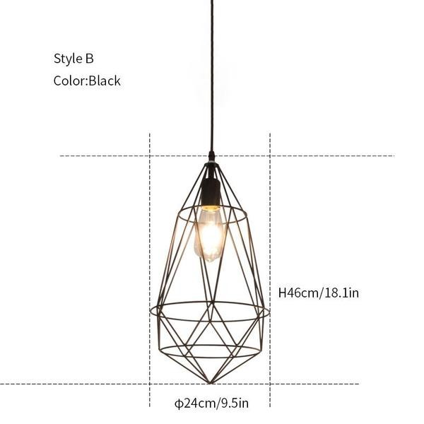 Diamond Hanging Light