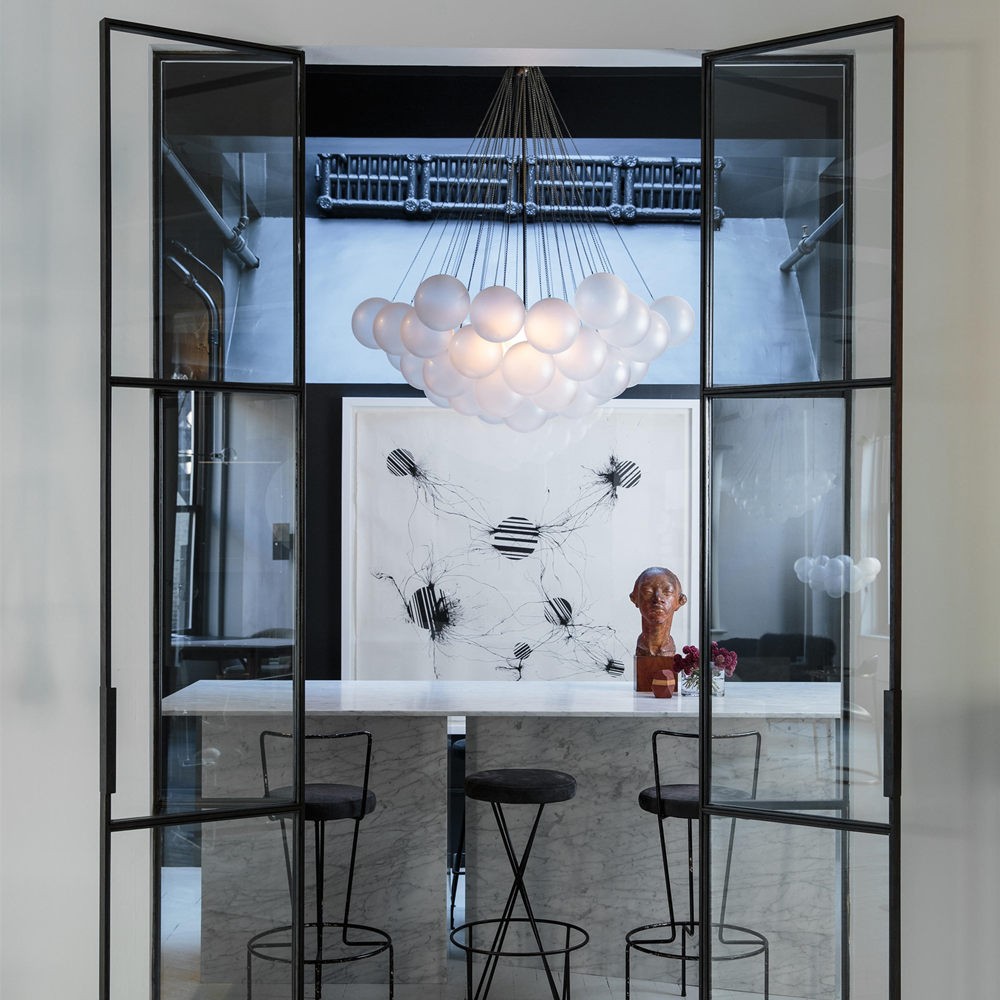 Cloud Orb Chandelier