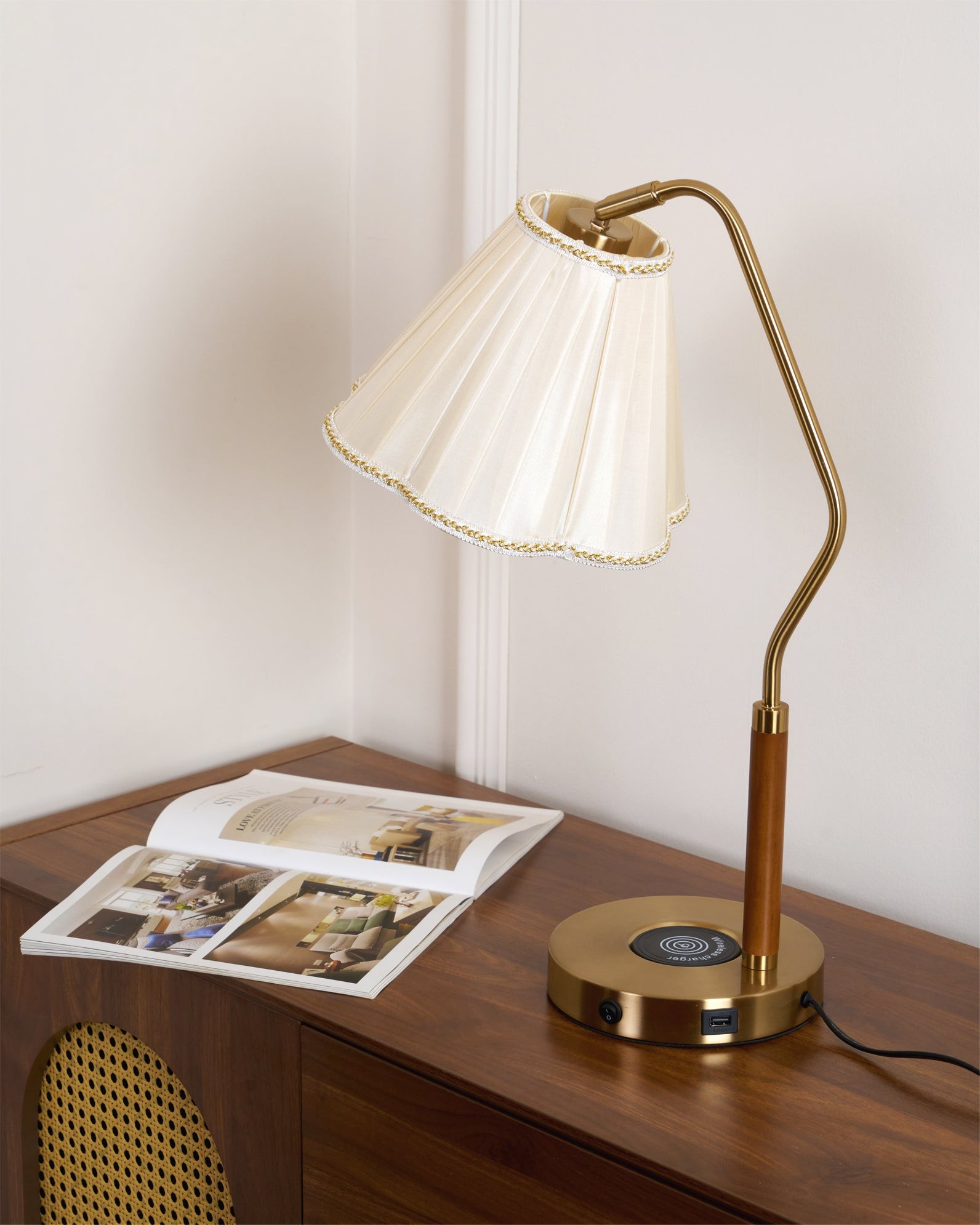 Florentine Fabric Table Lamp K1022