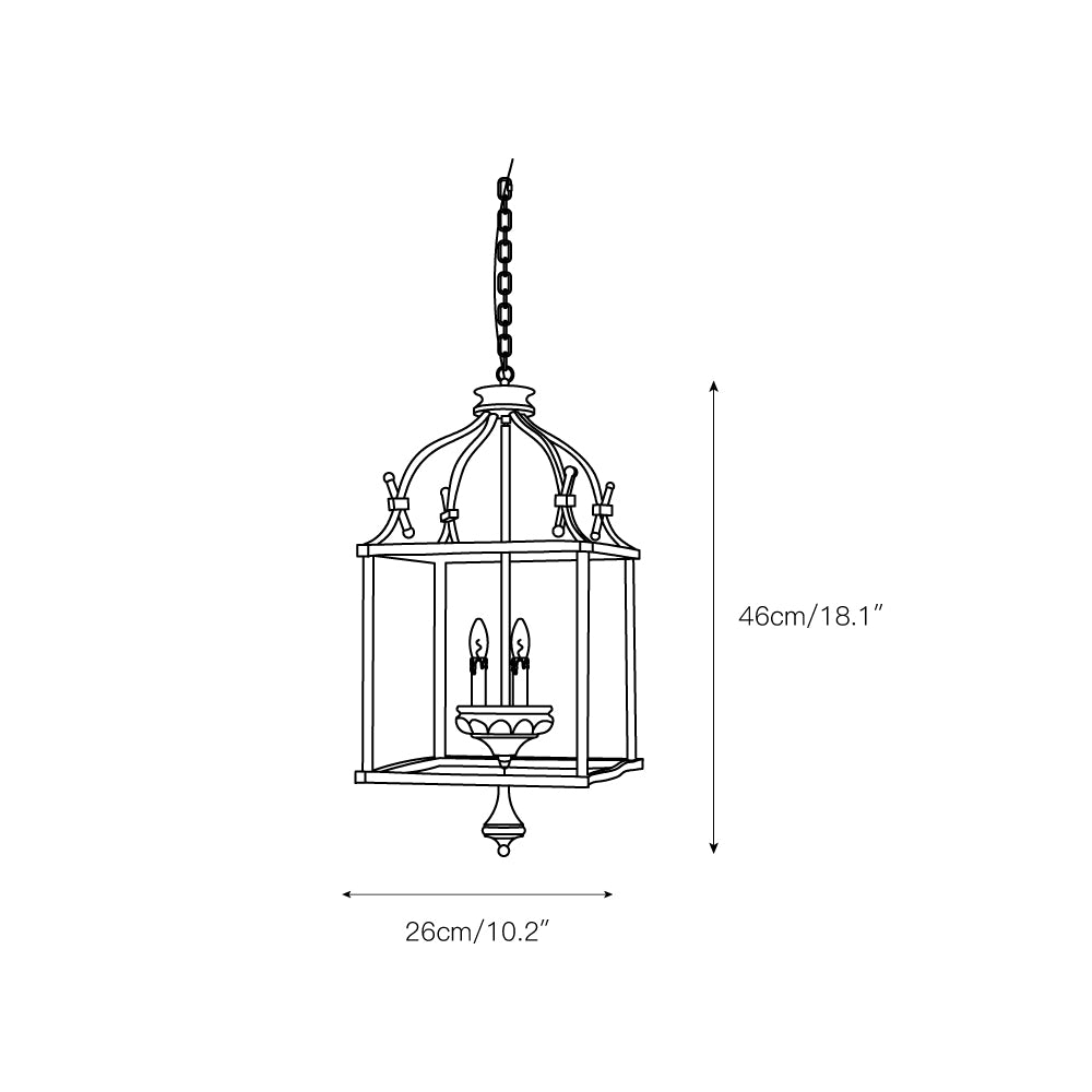 Traditional Birdcage Chandelier D525