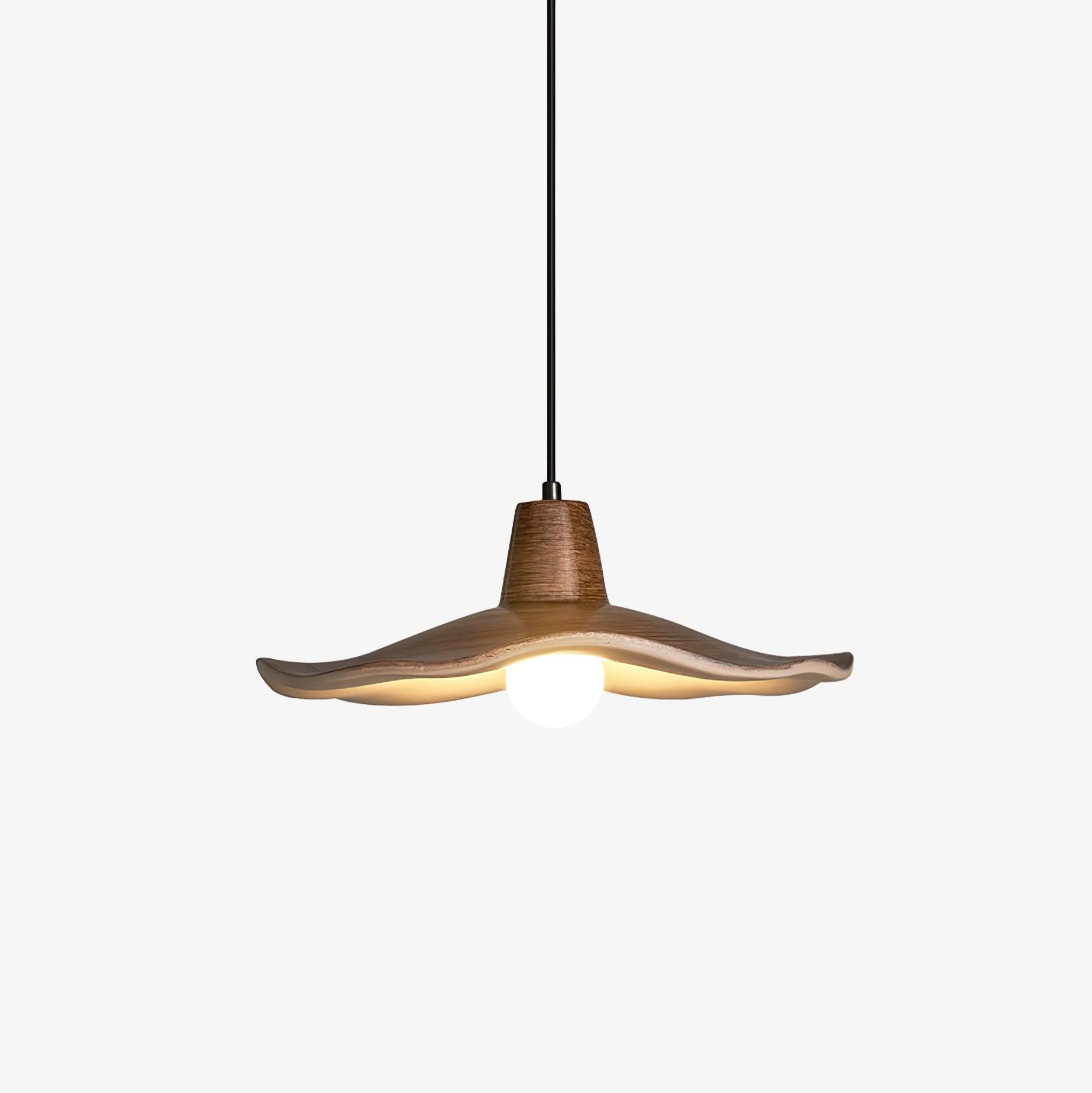 Black Imitation Walnut Wood Grain Kitchen Pendant Lamp K729