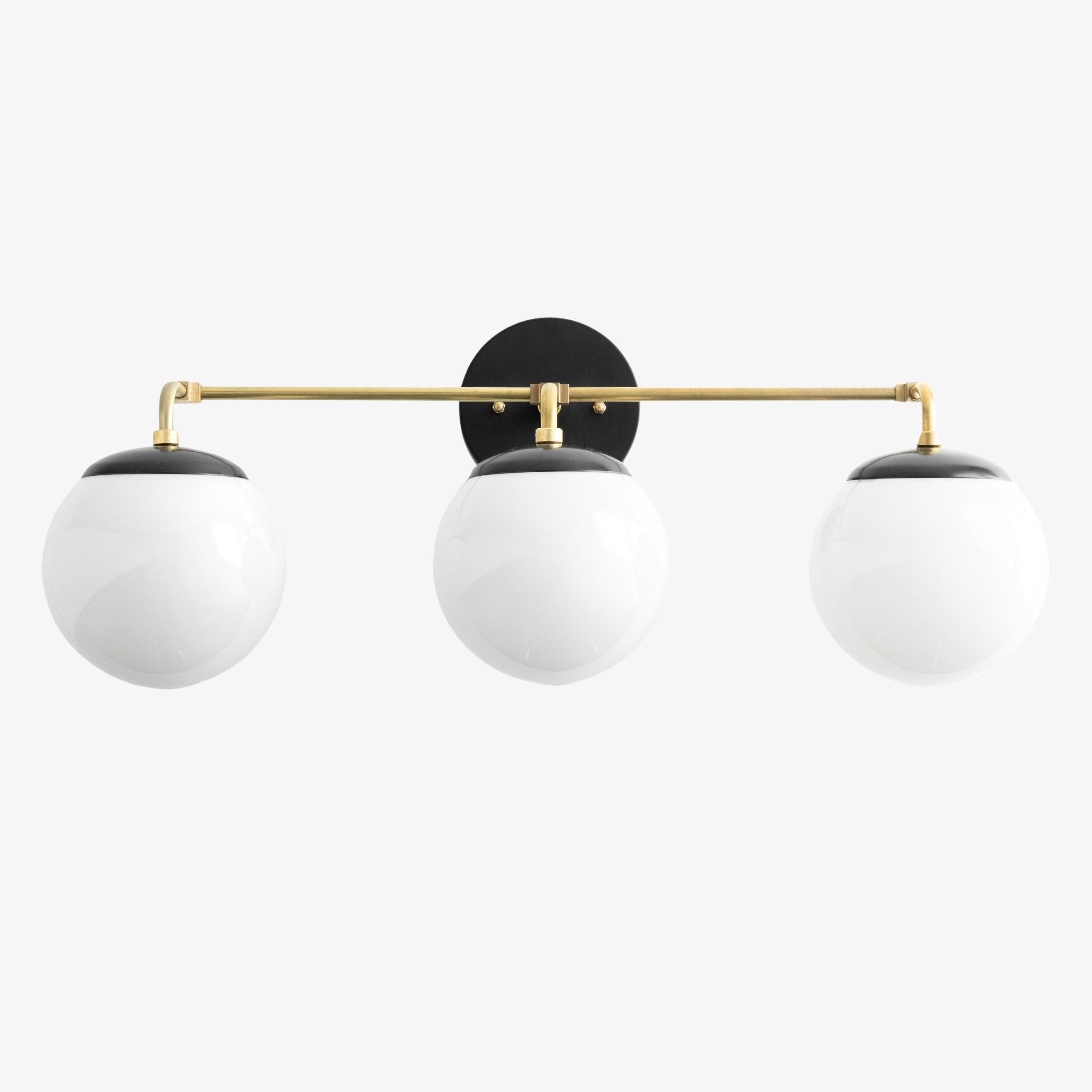 Glorica Glass Wall Sconce - Modern Vintage Vanity Light Fixture K1550