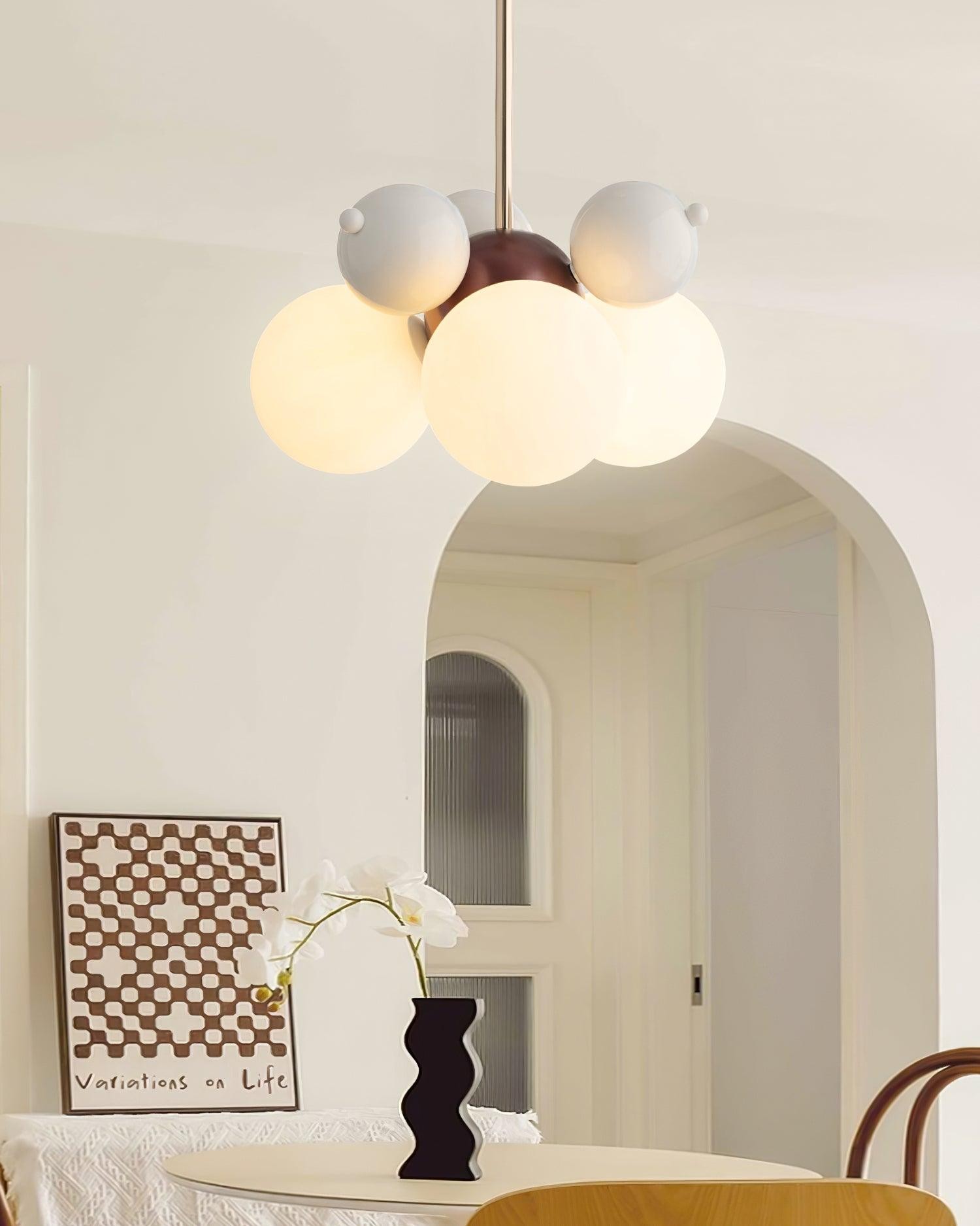 Modern Bubble Shaped Lampshade Pendant Lamp K537