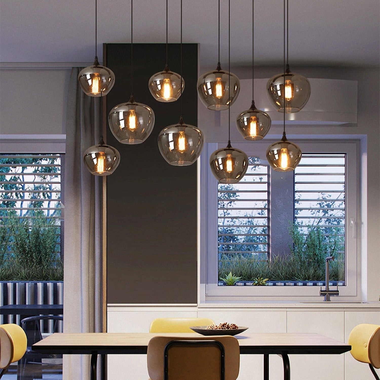 Bottle Pendant Light D363