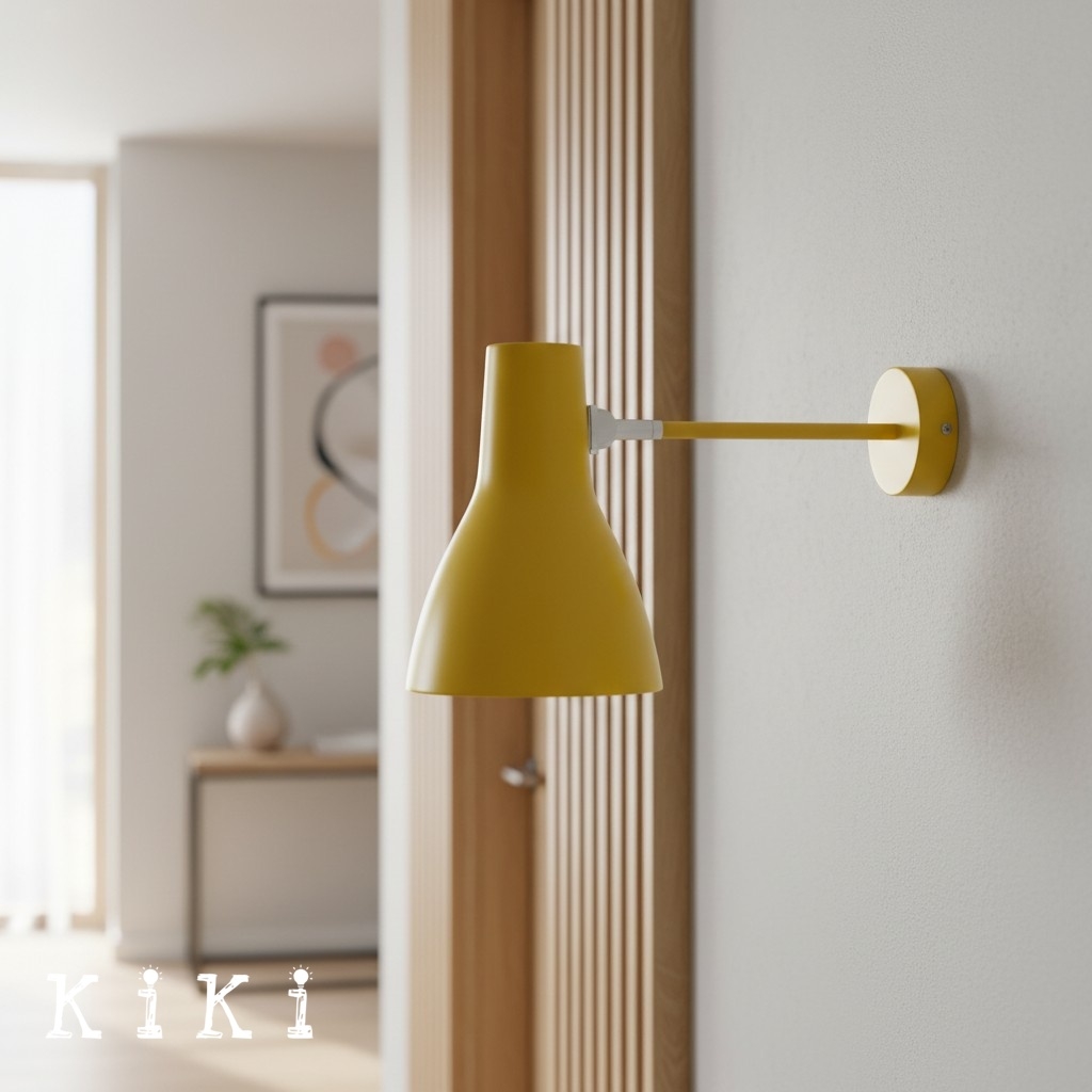Modryx Modern Minimalist Wall Light - Adjustable Head for Reading and Accent Lighting K2115