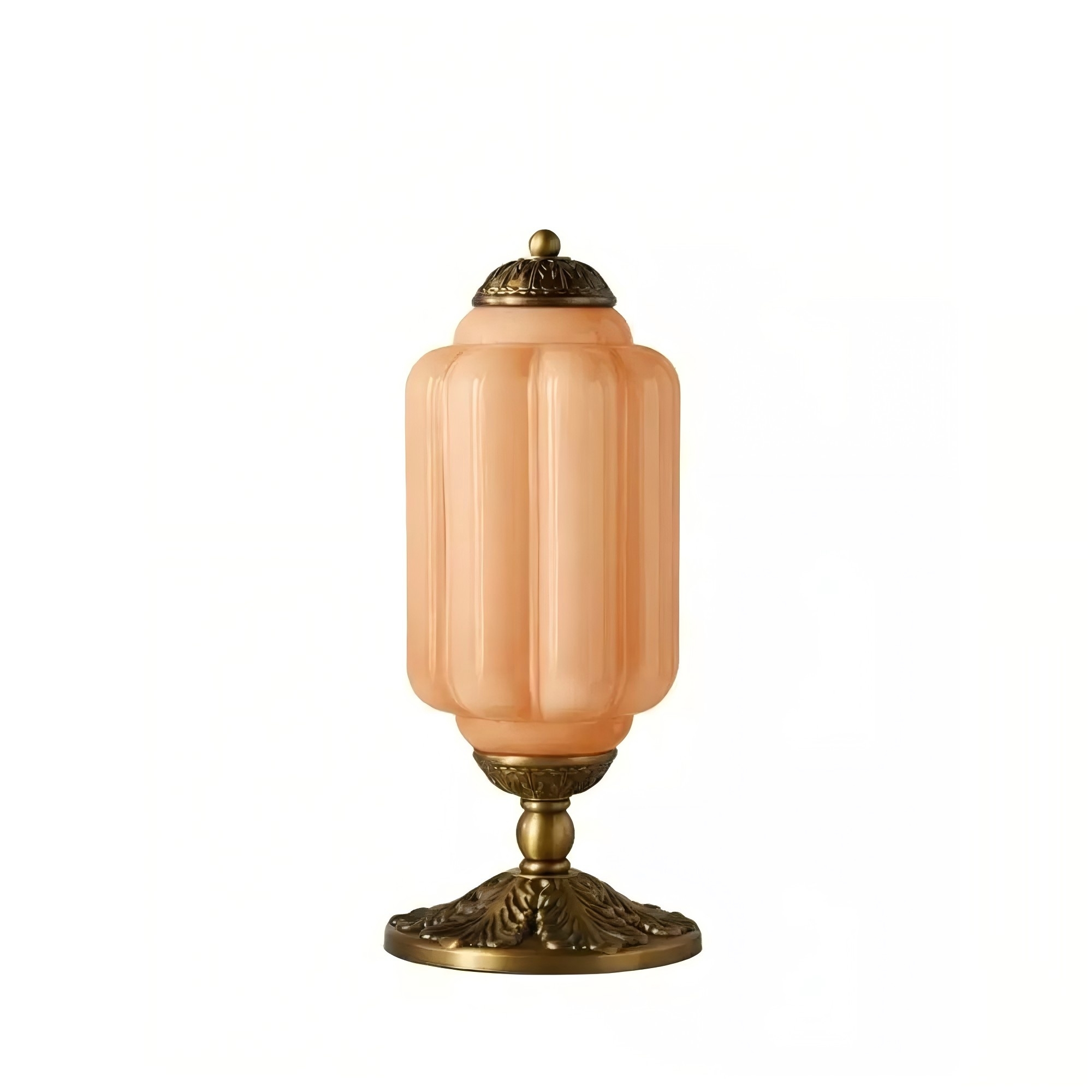 Classic Eloise Glass Table Lamp – Vintage Bedside and Ambient Lighting K885