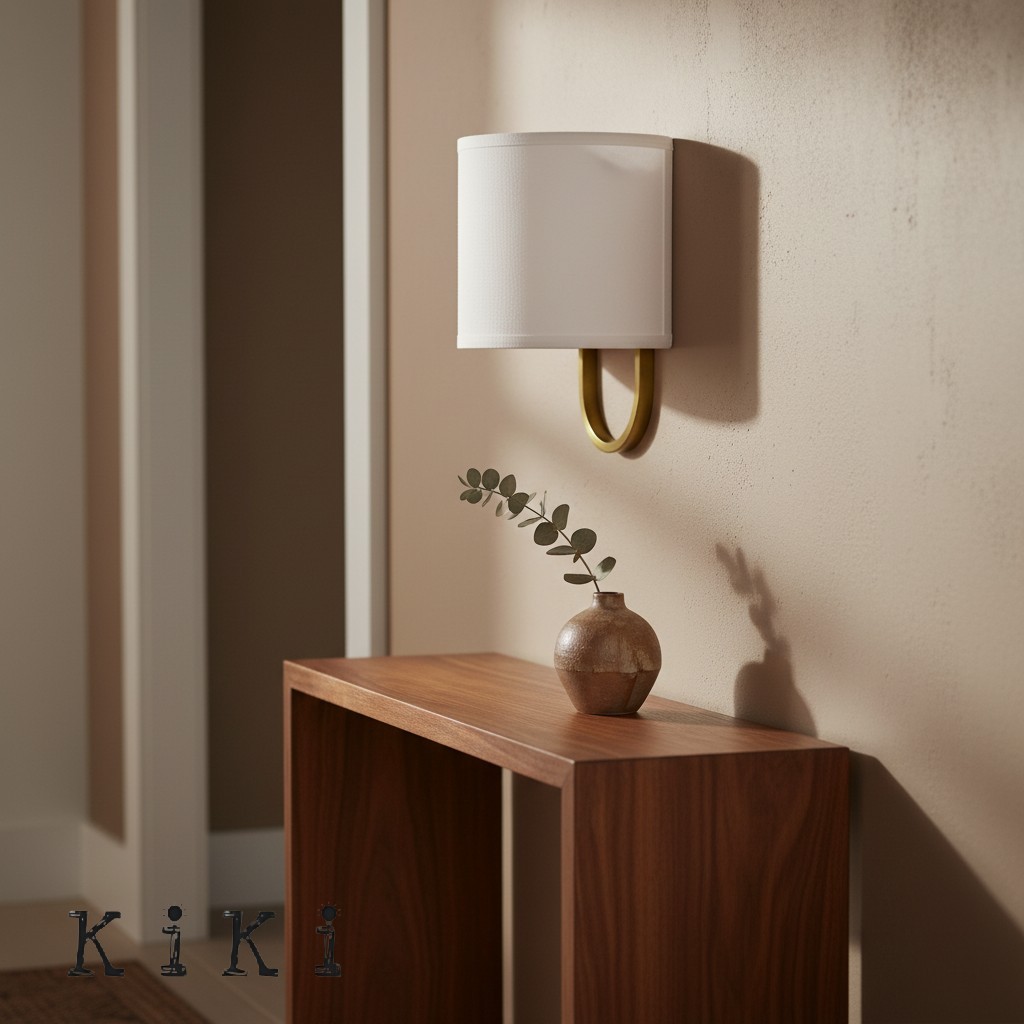 Nolvara Elegant Metal Wall Sconce – Timeless Design for Hallways and Bedrooms K1187