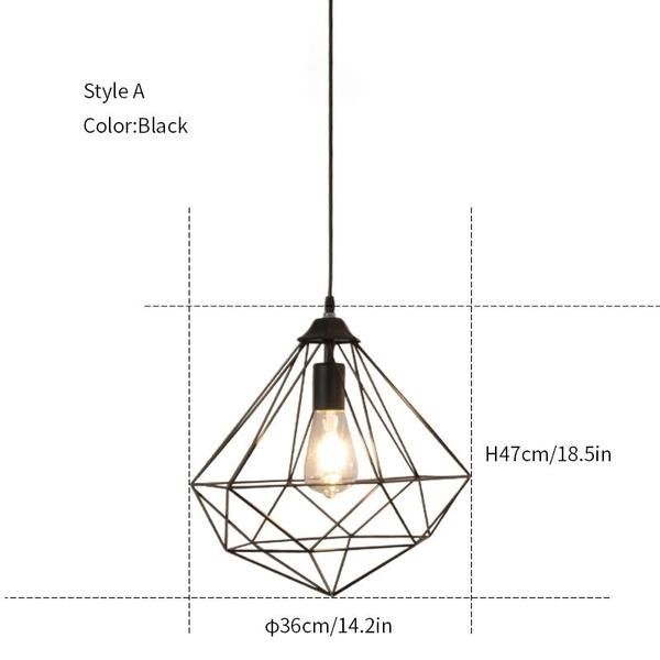 Diamond Hanging Light