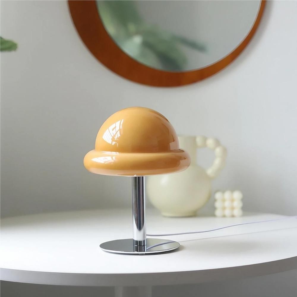 Morandi Bauhaus Mushroom Glass Table Lamp K28