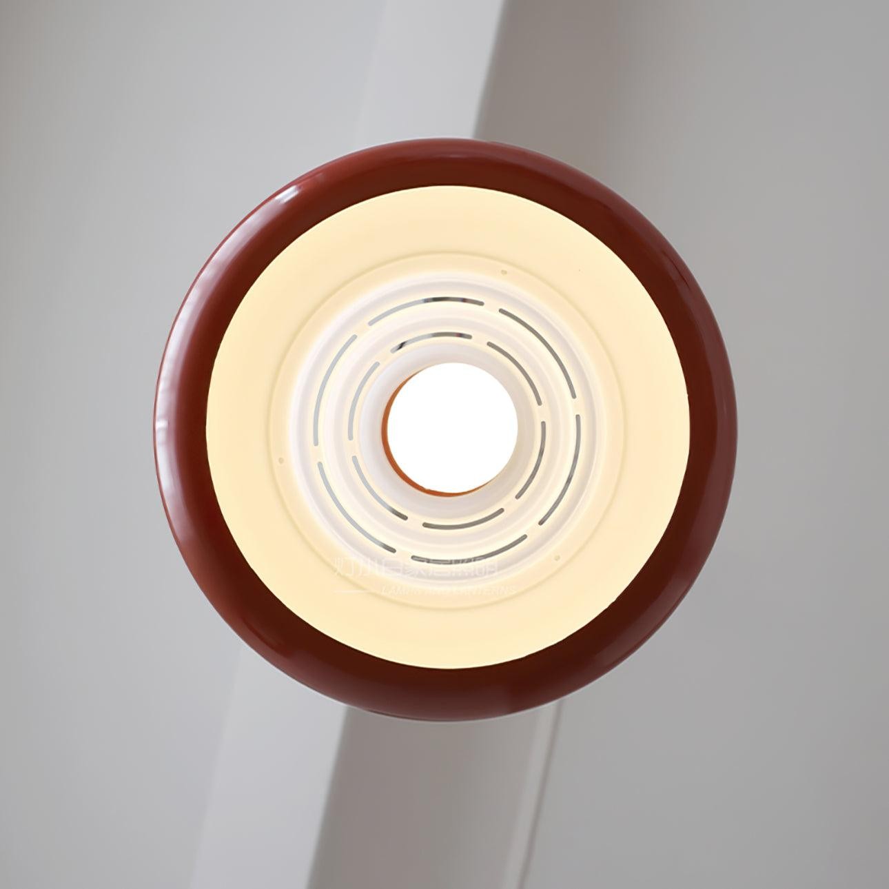 Multi-tiered Round Tower Cream Color Pendant Lamp K284
