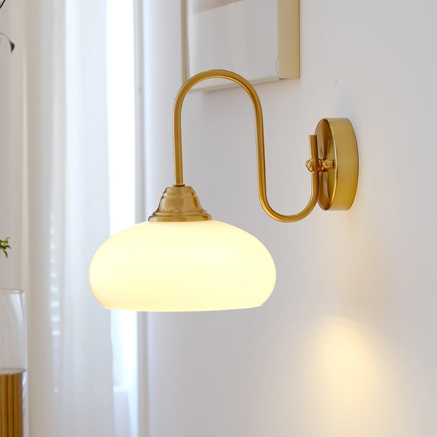 Modern Glass Geometry Wall Light for Living Room K549