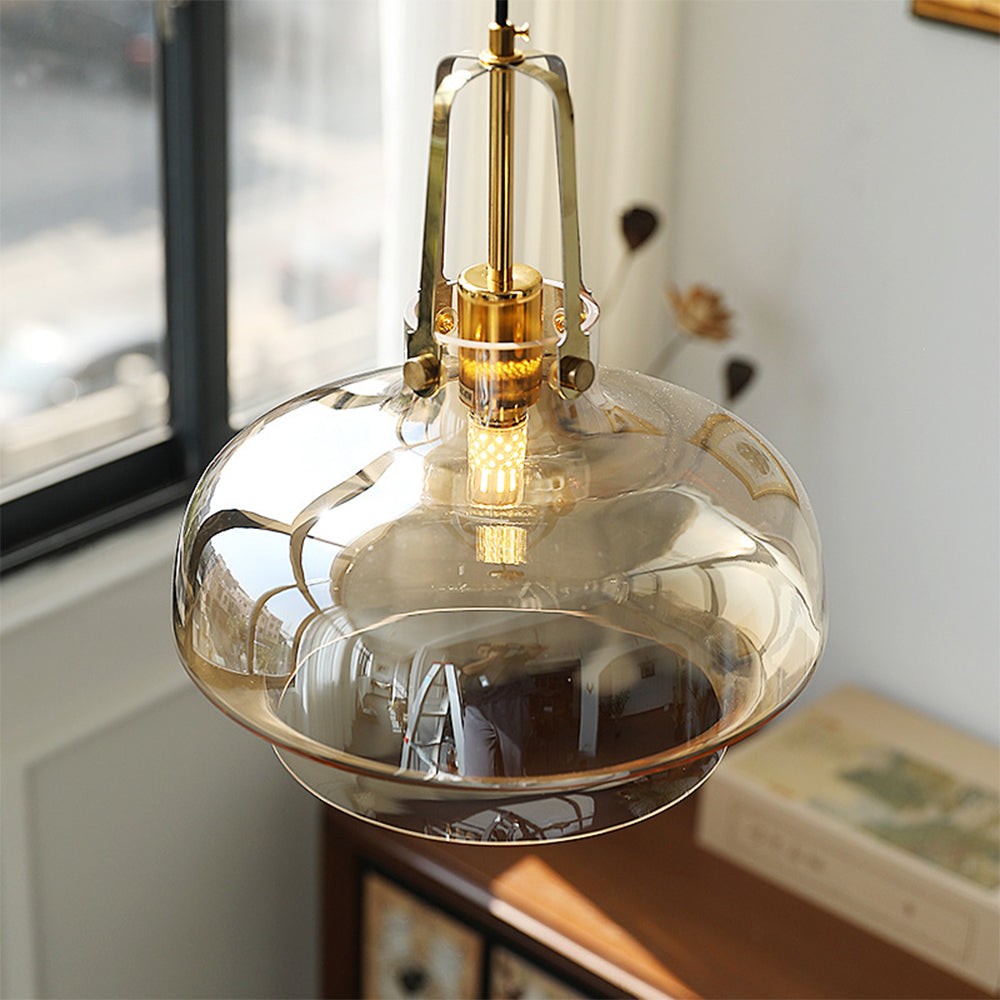 Modern Unique Shaped Fish Tank Glass Pendant Light K1226