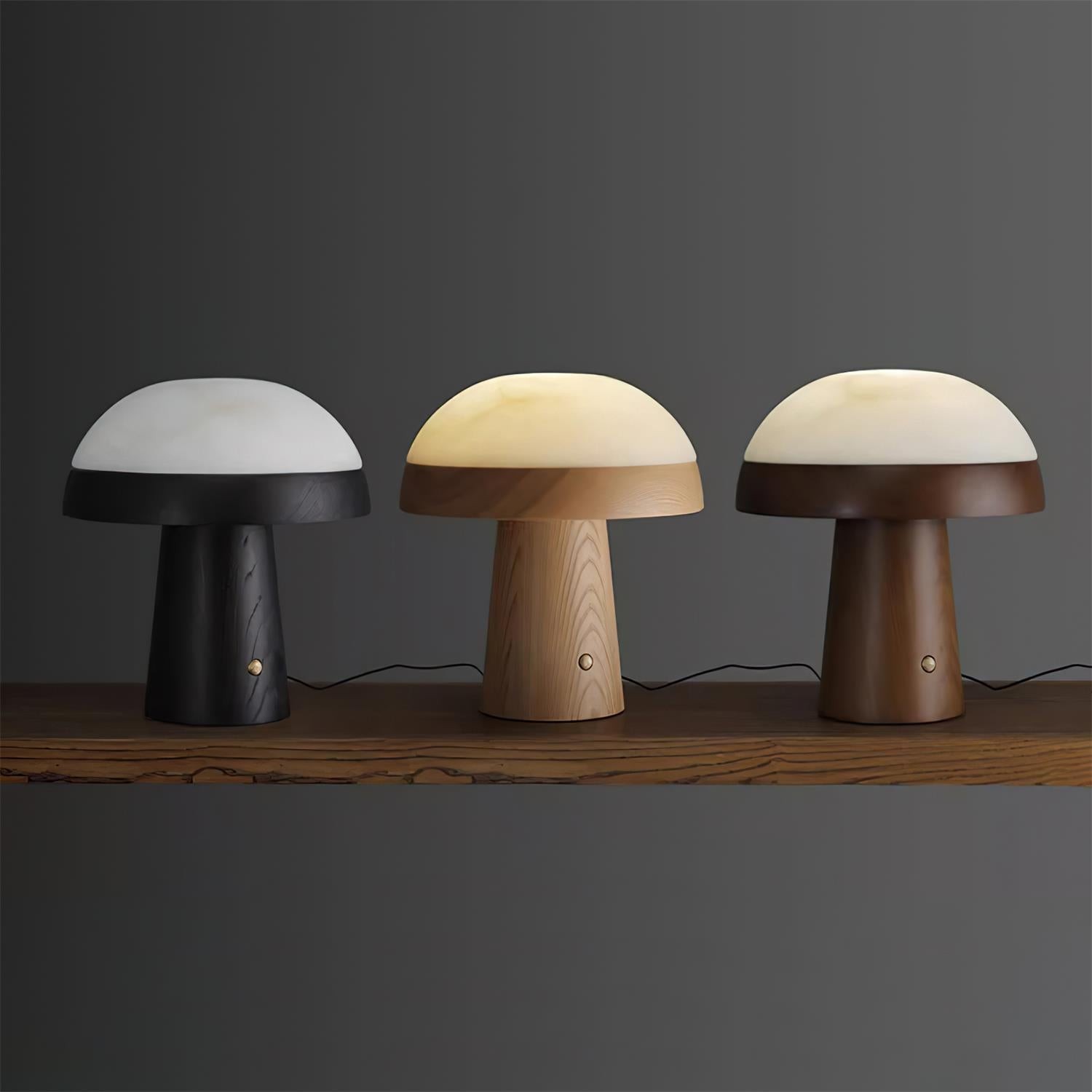 Nordic Minimalist Style Mushroom Shape Table Lamp K591