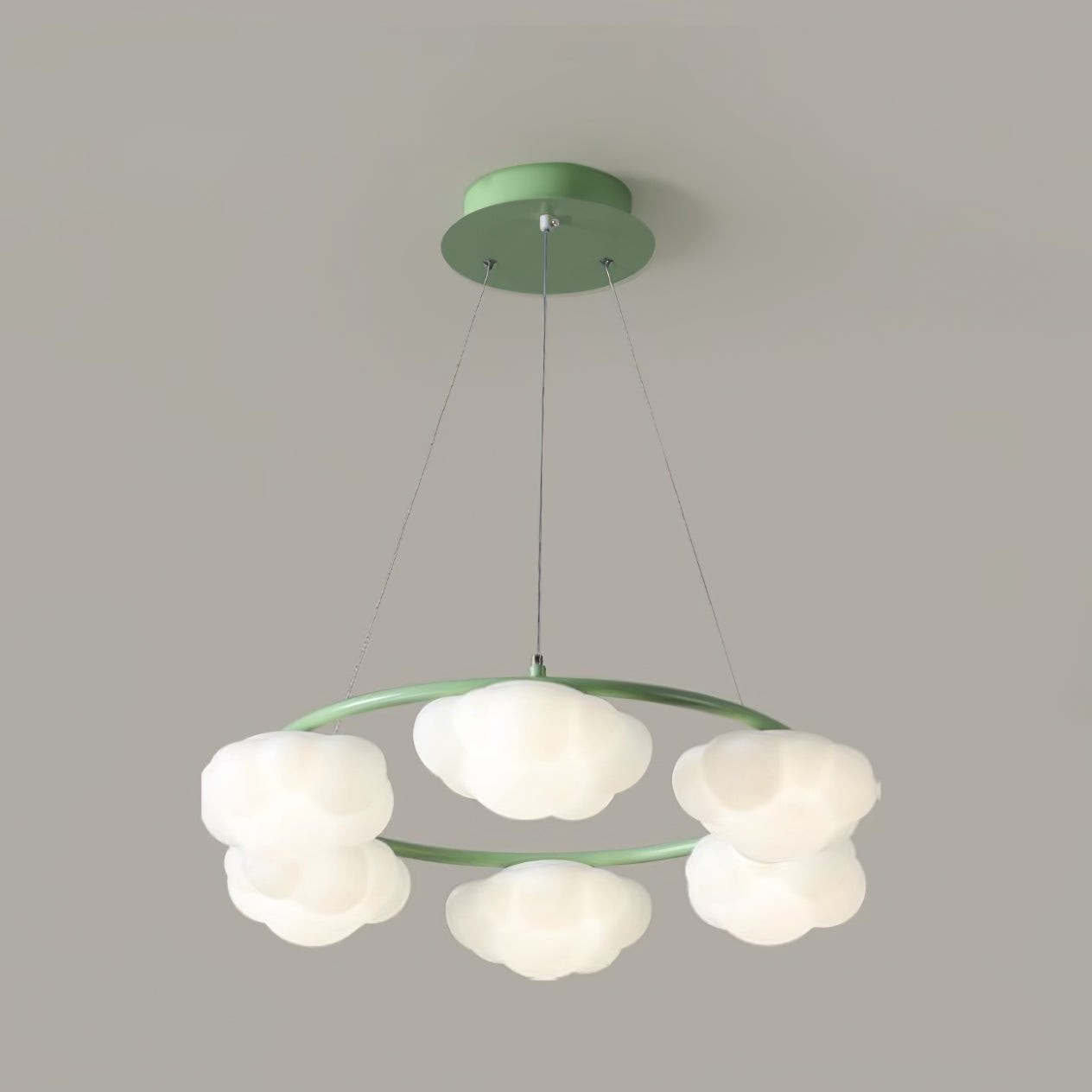 Cream Style Creative Personality Clouds Chandelier K696