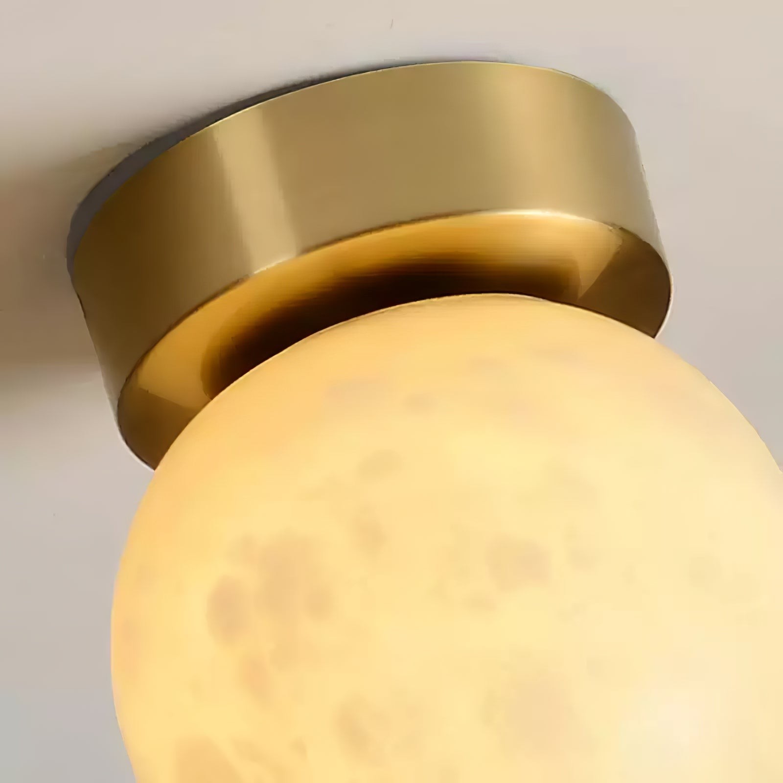 Moon Alabaster Ceiling Lamp K528