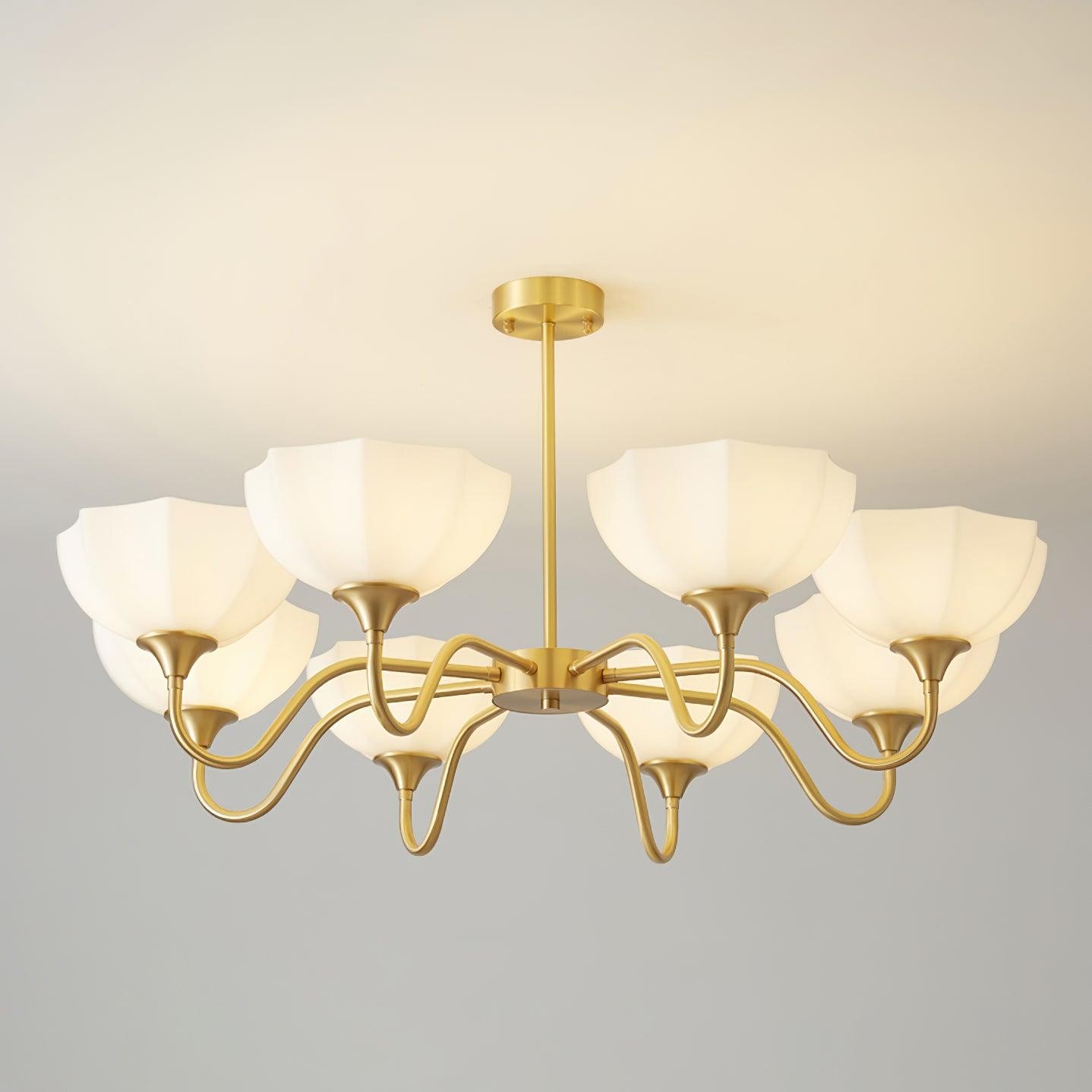 Nordic Garden Flower Glass Chandelier K758