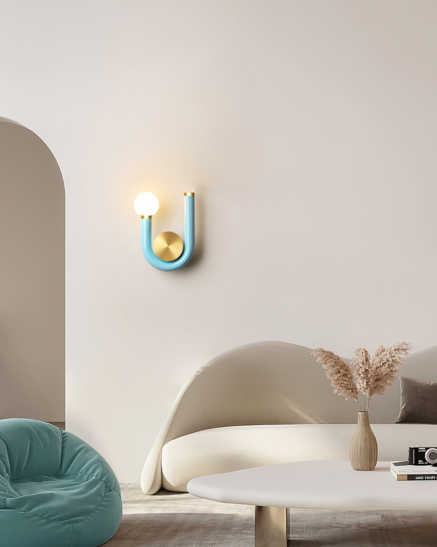 Creative U Shaped Double Head Wall Lamp K695