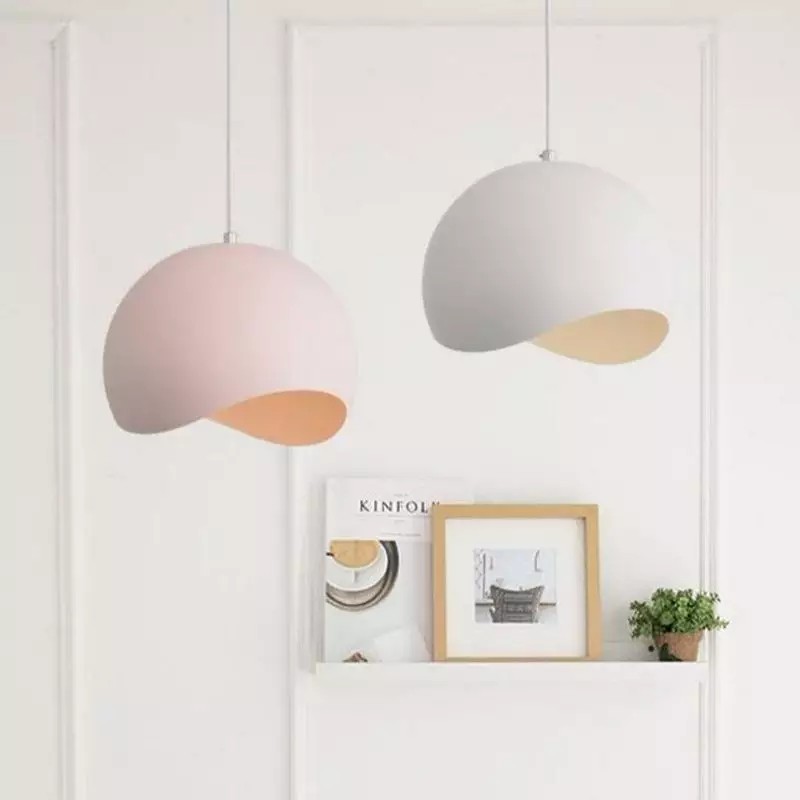 Scandinavian Macaron Eggshell Ball Pendant Light K123