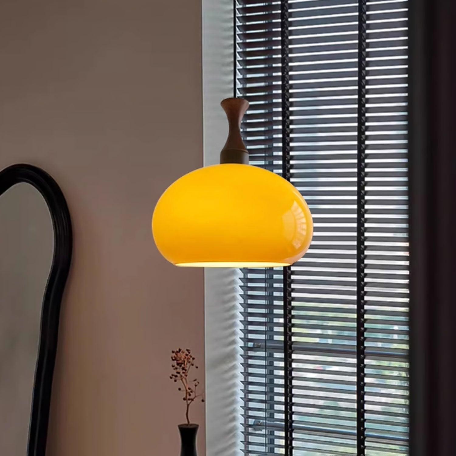 Spherical Orange Practical Luxury Pendant Lamp K561