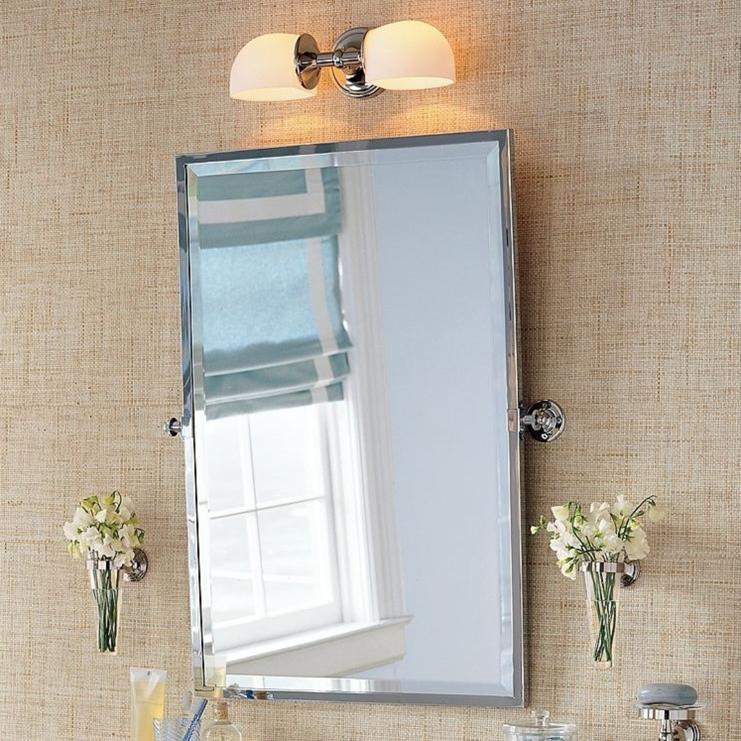 Modern Mercer Double Horizontal Metal Wall Sconce K1219