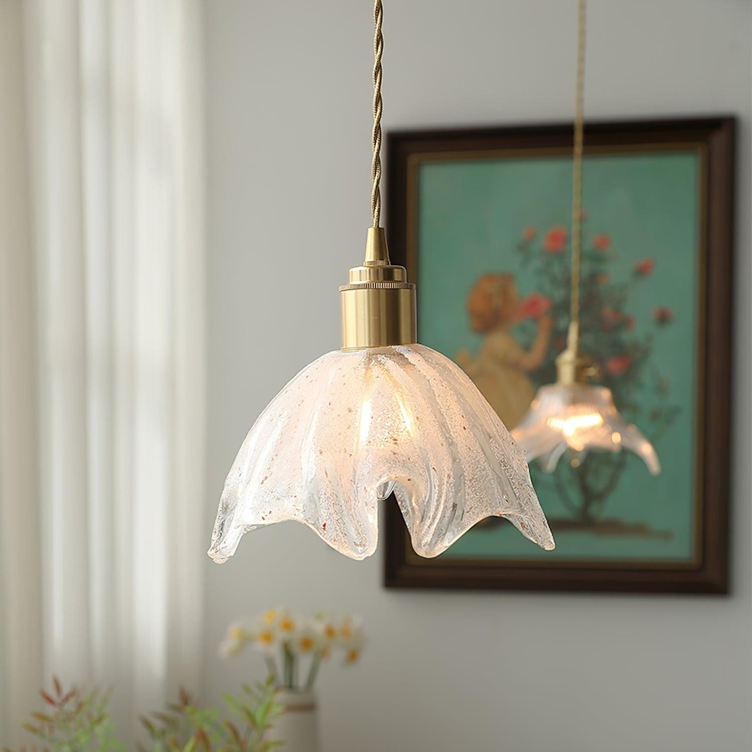 Lotus Crystal Small Pendant Light K464