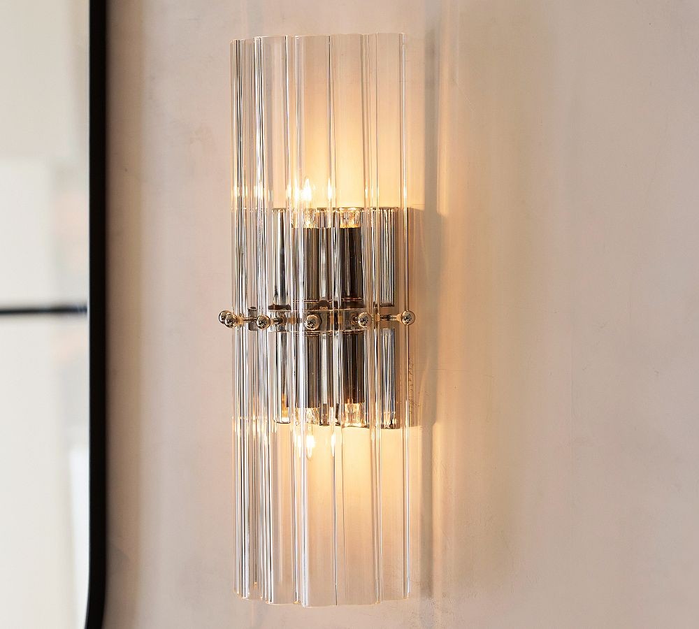 Lumora Elegant Crystal Wall Sconce - Modern Luxury Style Lamp for Hallway and Bedroom K1357