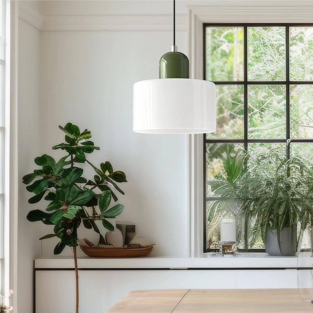 Morandi Cylinder Glass Pendant Light K30