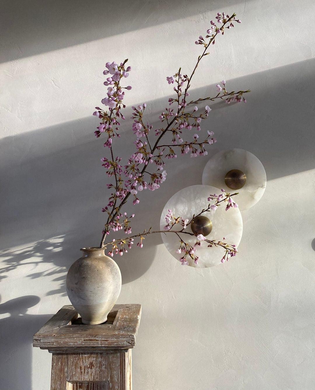 Creative Marble Round Wall Lamp K498