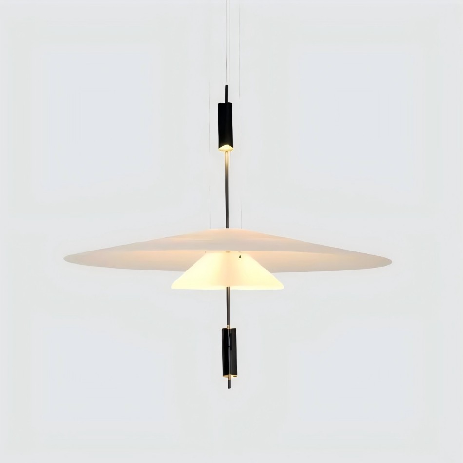 Multi-Layers Flamingo Pendant Light - Modern Light for Dining Room and Living Area