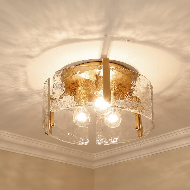 Nordic Light Luxury Flush Mount Ceiling Lamp for Living Room K840