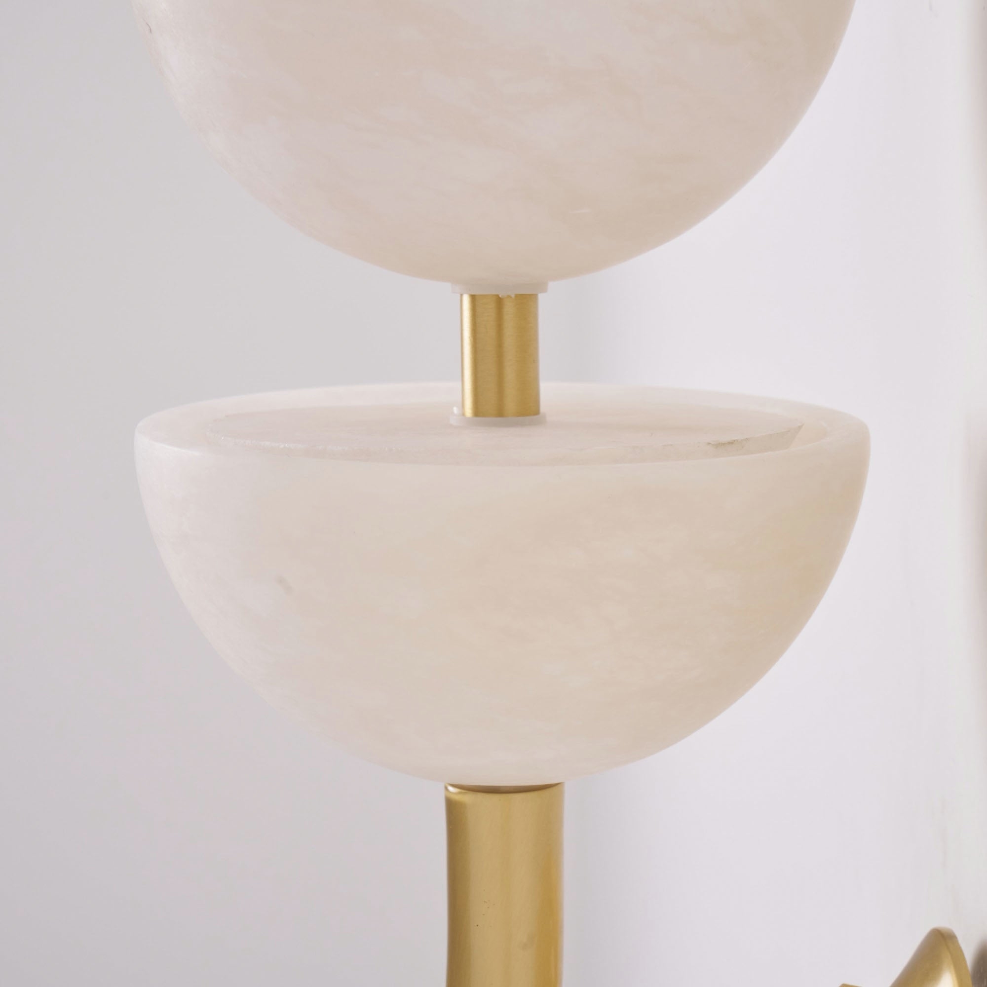 Triple Alabaster Wall Lamp D565