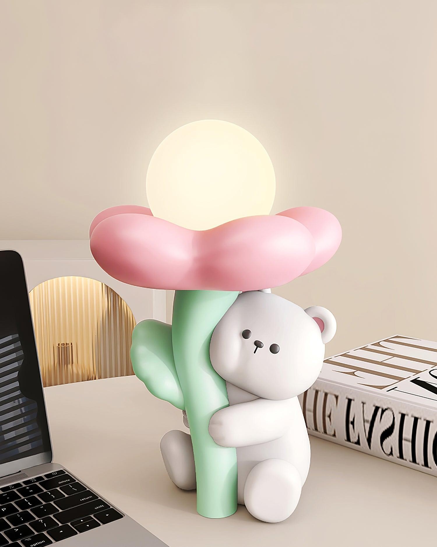 Cute Bear Resin Table Lamp K829
