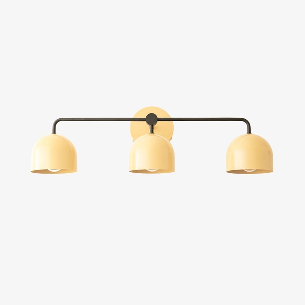 Metio Dome Farmhouse Vanity Wall Lamp - Colorful Dome Wall Sconce for Dressing Room K1596
