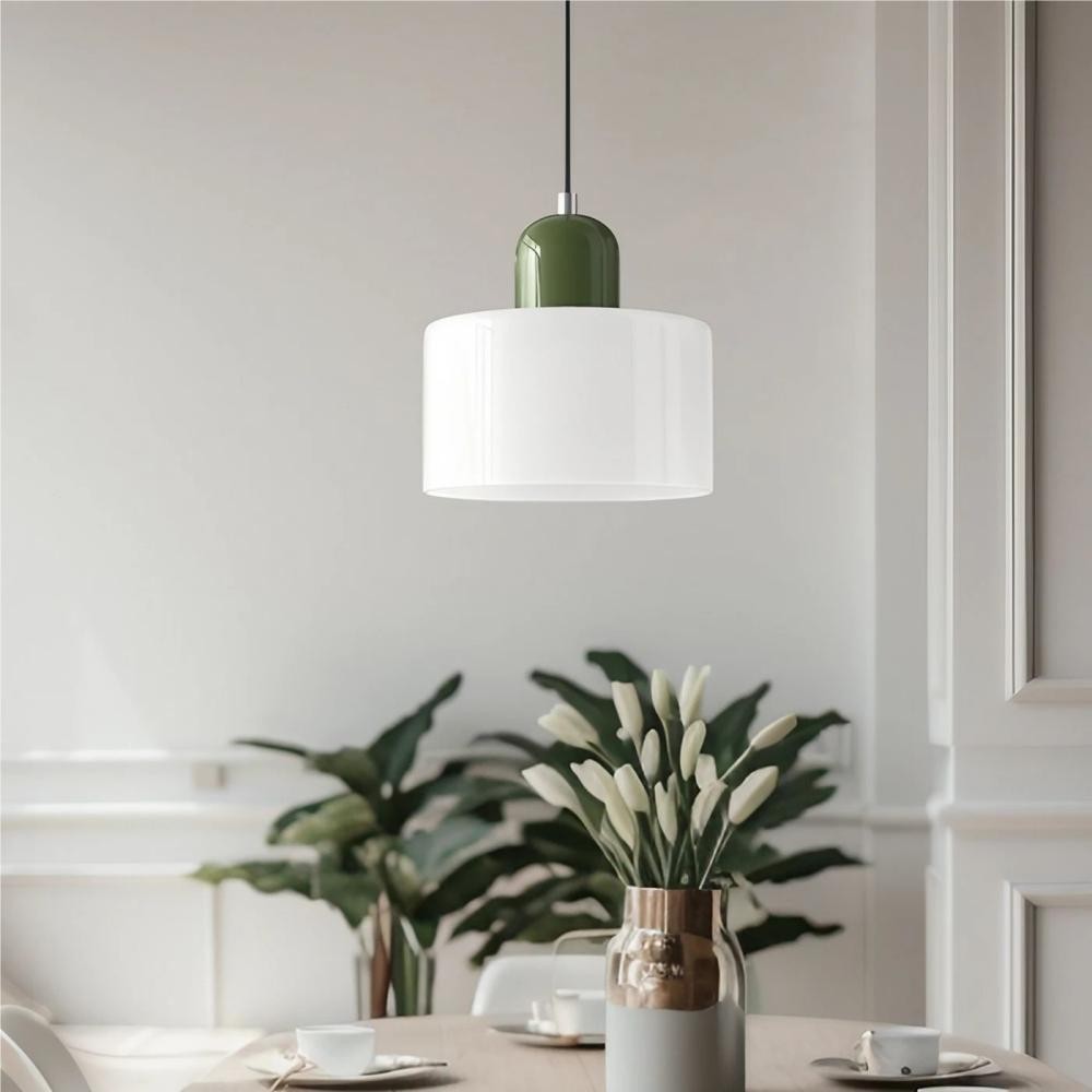 Morandi Cylinder Glass Pendant Light K30