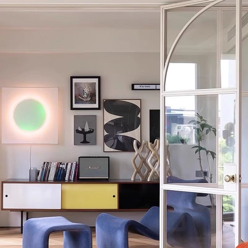 Modern Simple Plug-In Round Wall Lamp K867
