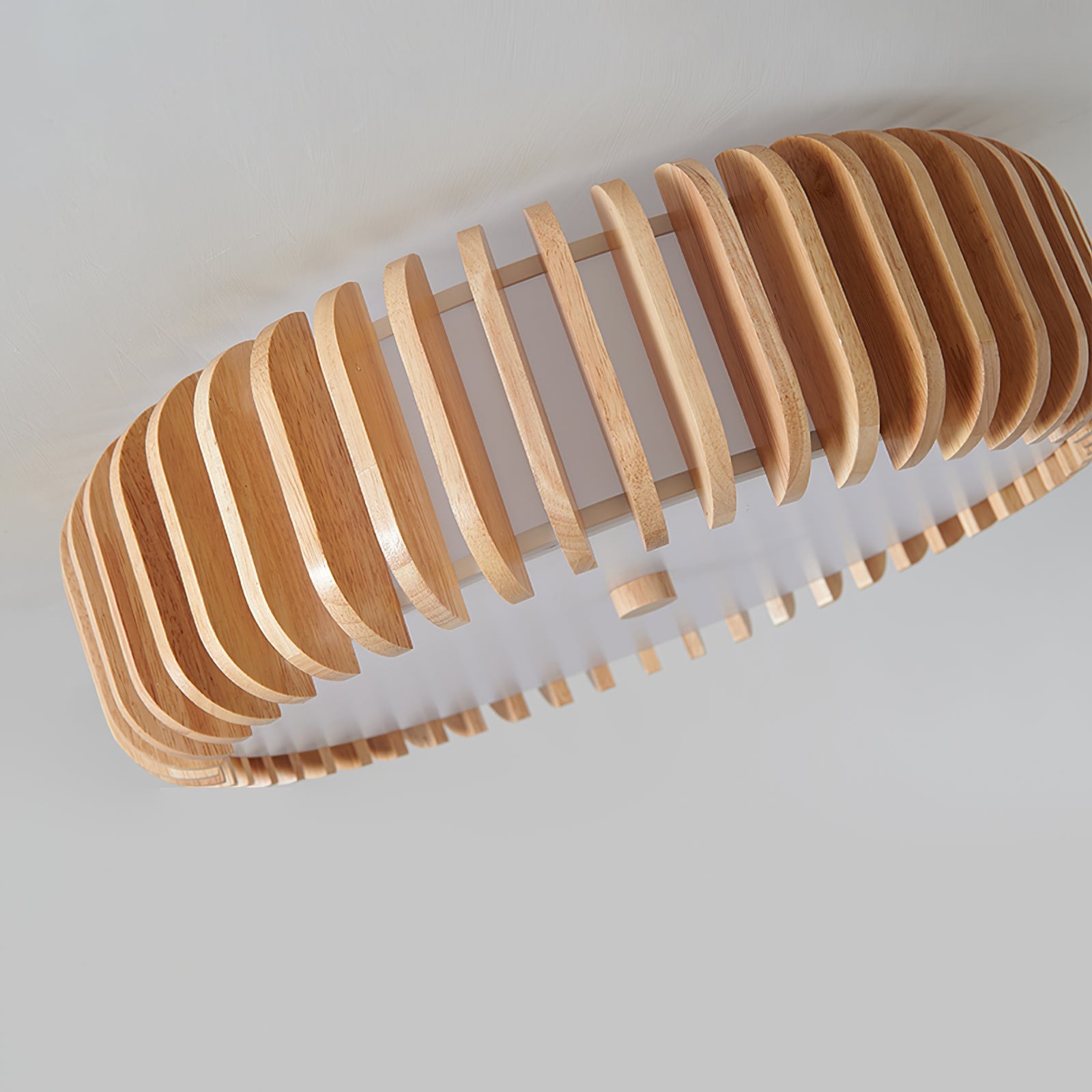 Wooden Drum Ceiling Lamp K1098