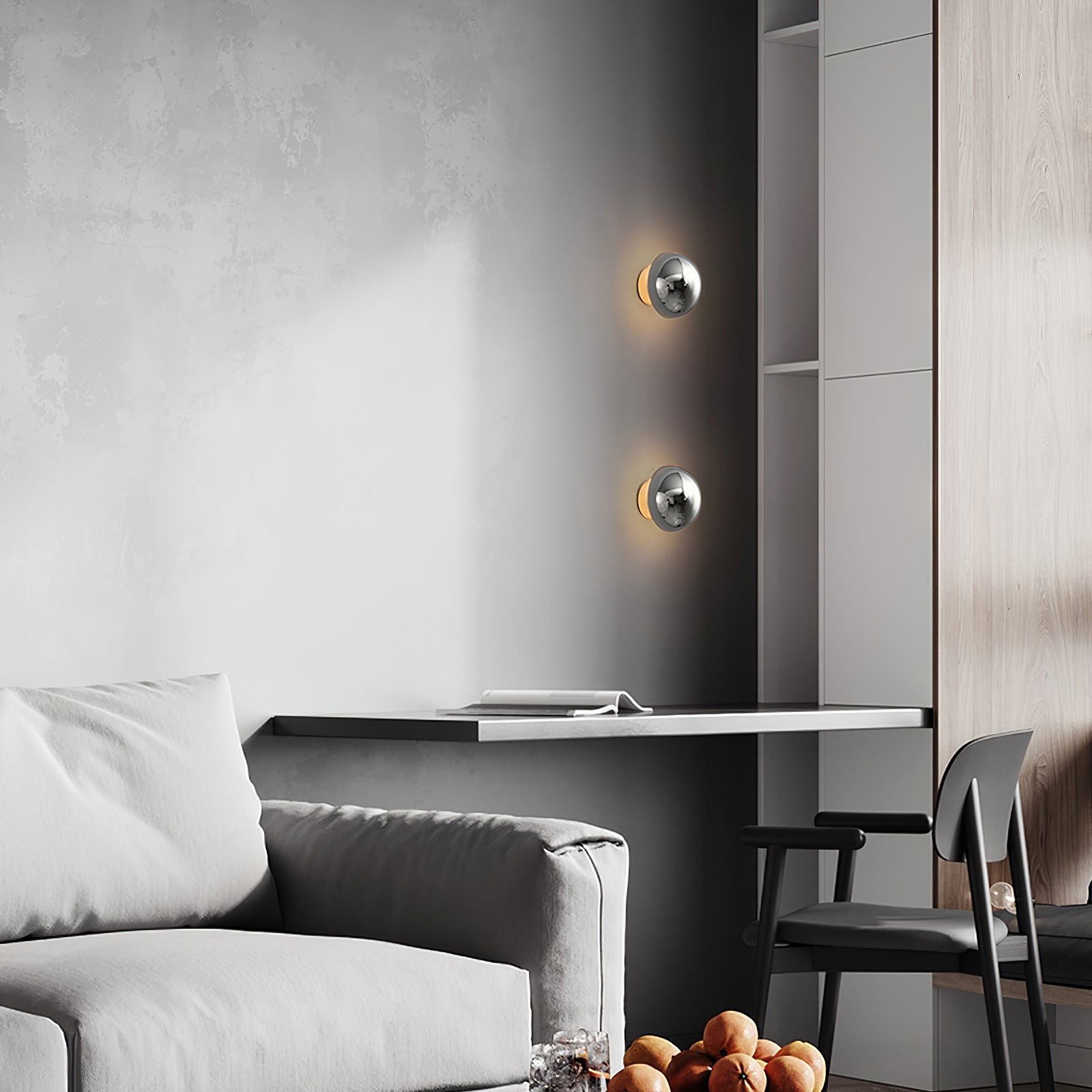 Round Metal Wall Lamp K1079