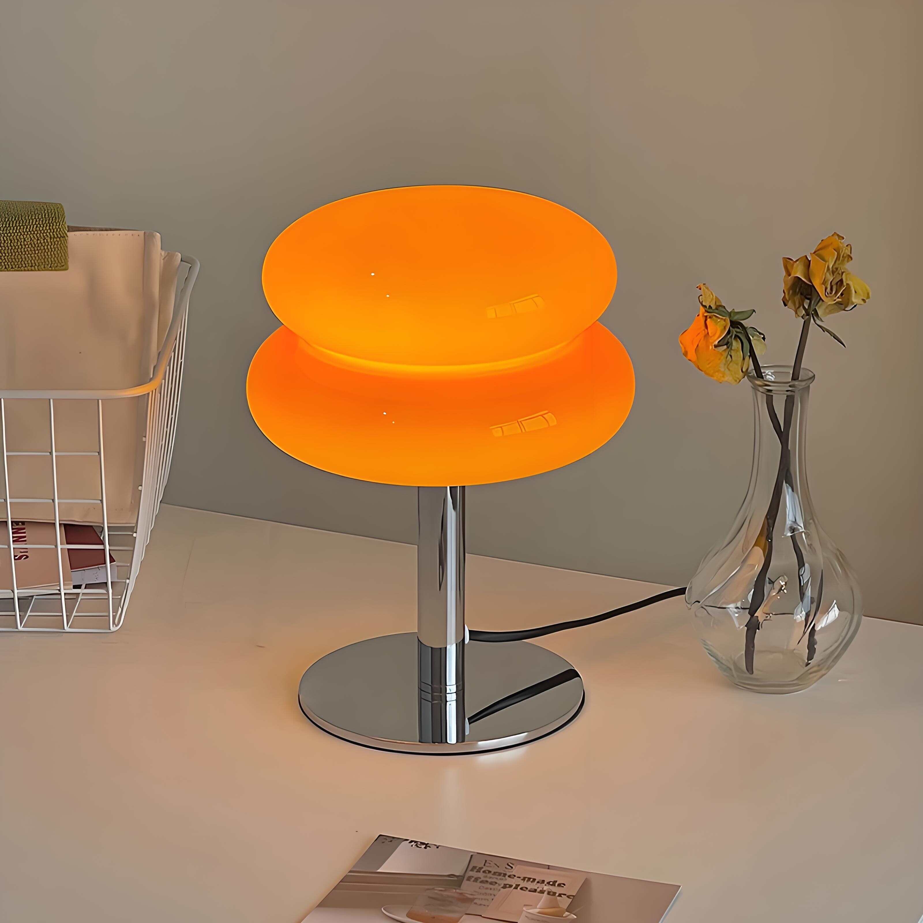 Bauhaus Macaron Stained Glass Table Lamp K03