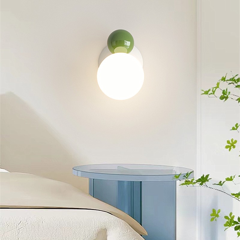 Cream Style Ball Acrylic Wall Light Ceiling Light K131