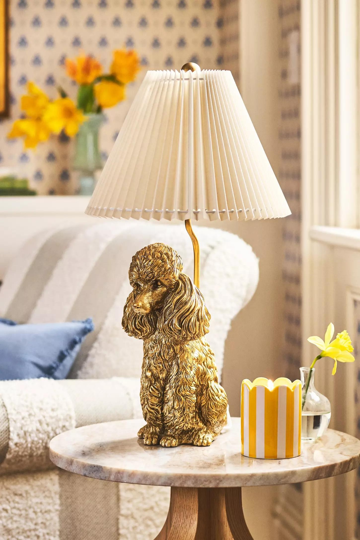 Pawdia Animal Decorative Table Lamp - Figurine Stylish Lamp for Kids Room or Bedroom K1248