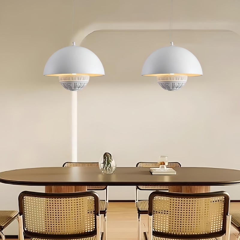 Semi Circular Metal Pendant Lamp K553