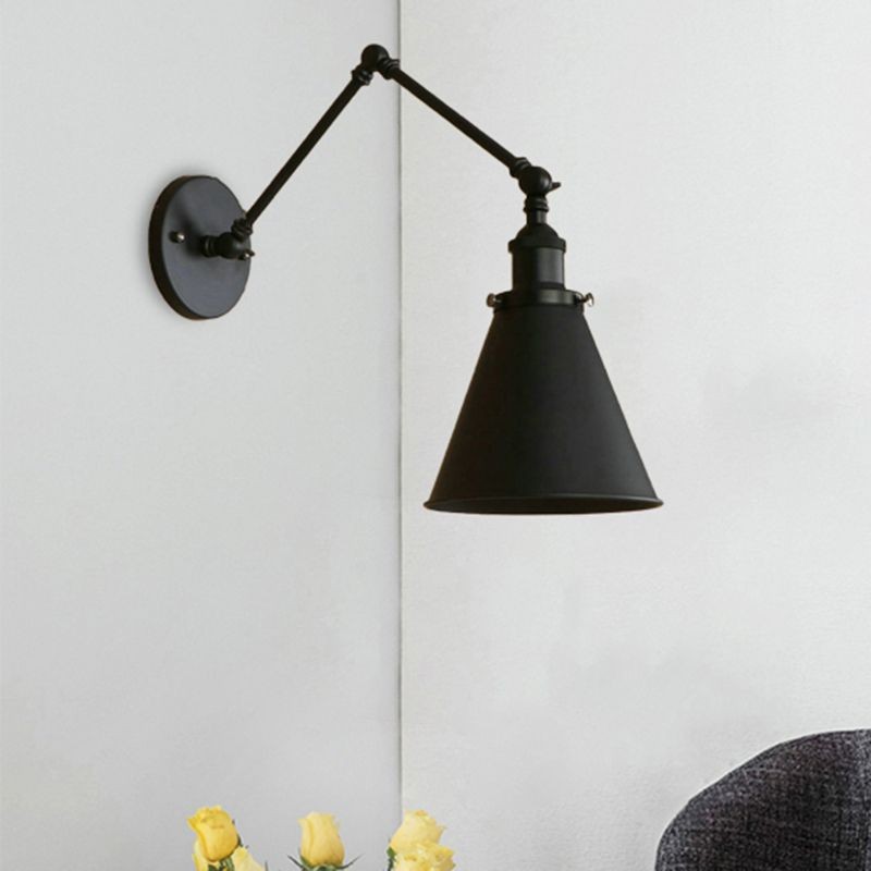 Industrial Style Adjustable Metal Wall Lamp K821