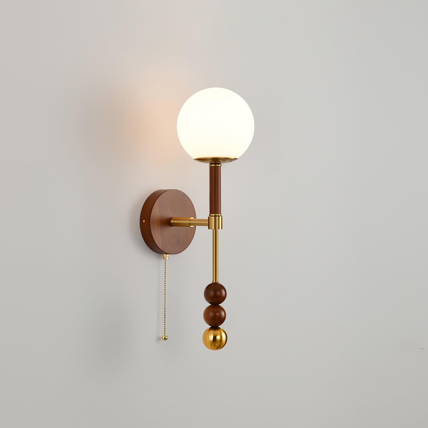 Retro Solid Wood Series Wall Lamp K638
