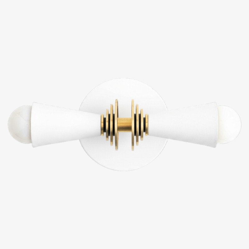 Pyralis Cone Art Deco Wall Light - Multi-Directional Sconce for Vanity or Wall K1485