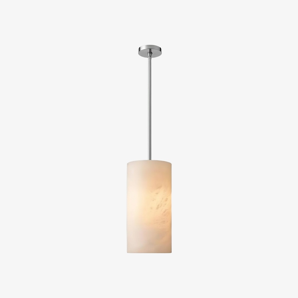 Lumastera Natural Stone Texture Cylindrical Pendant Lamp - Luxury Lamp for Living Room K2401