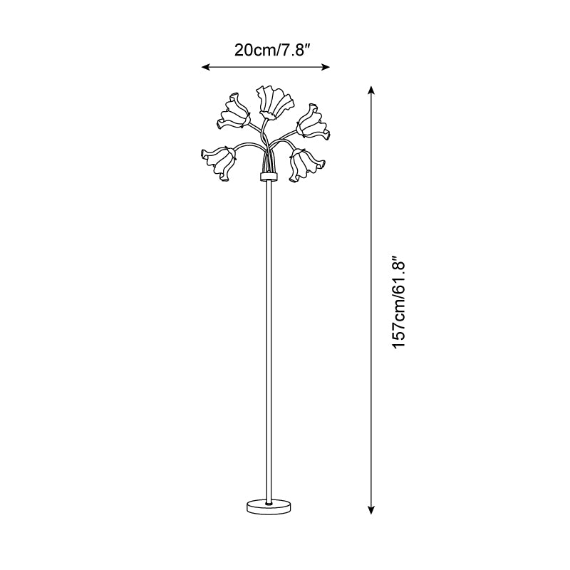 Florinetta Floor Lamp D115